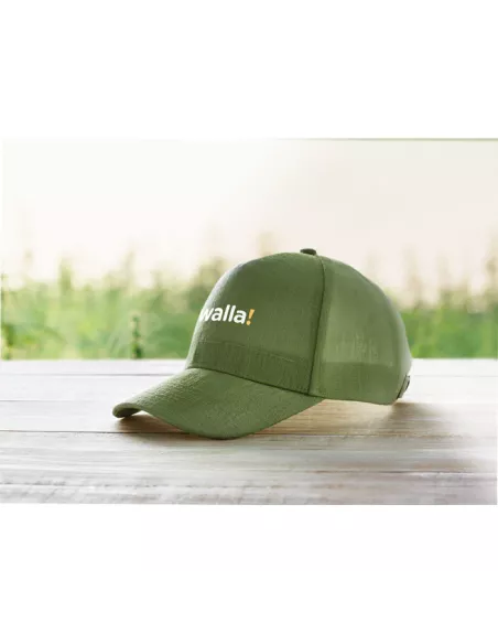 Gorra beisbol cáñamo 370 gr/m² NAIMA CAP