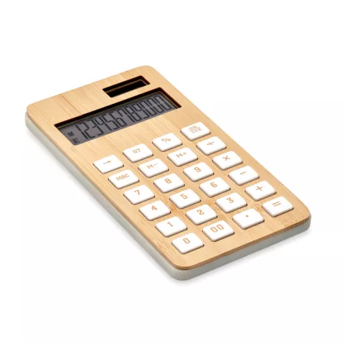Calculadora bambú de 12 dígitos CALCUBIM