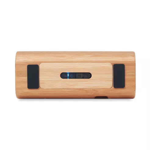 Altavoz bambú inalámbrico 2x5W SPEAKBOX