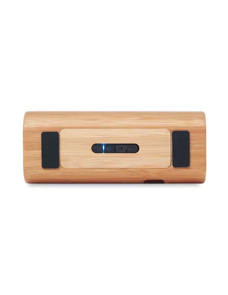 Altavoz bambú inalámbrico 2x5W SPEAKBOX