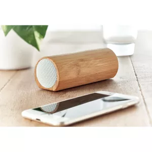 Wireless bamboo speaker 2x5W SPEAKBOX