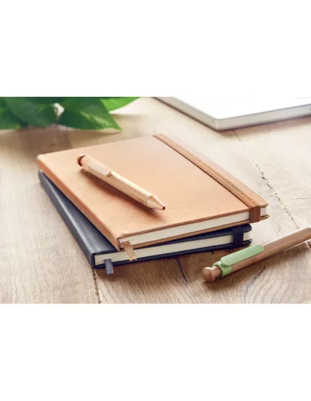 Libreta rayado PU reciclado A5 BAOBAB