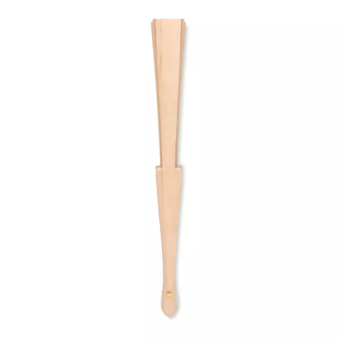 Abanico madera y tejido corcho FANNY CORK