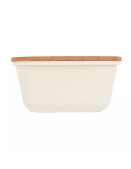 Lunch box with bamboo lid THURSDAY