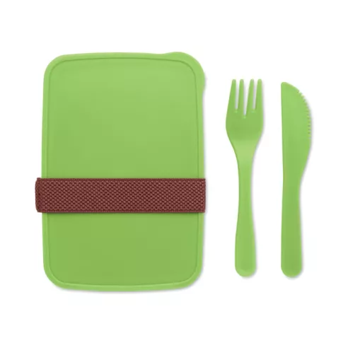 Lunch box with cutlery SUNDAY