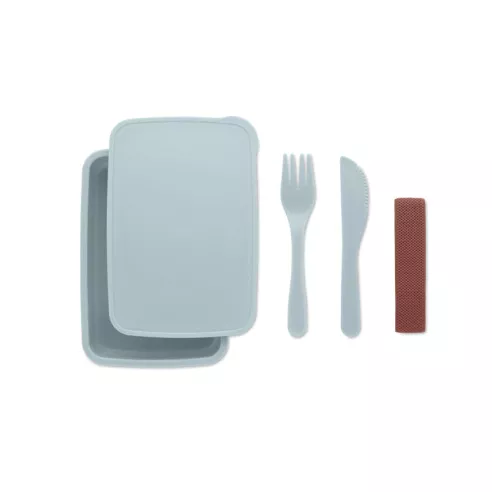 Lunch box with cutlery SUNDAY