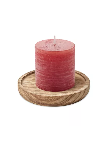 Porta velas madera PENTAS