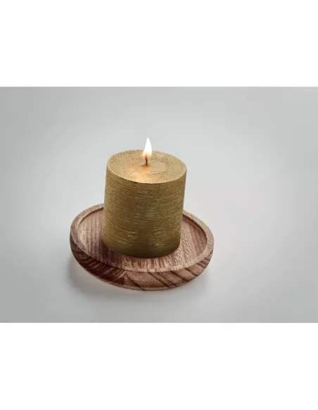 Porta velas madera PENTAS