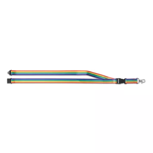 Rainbow RPET lanyard BOWYARD