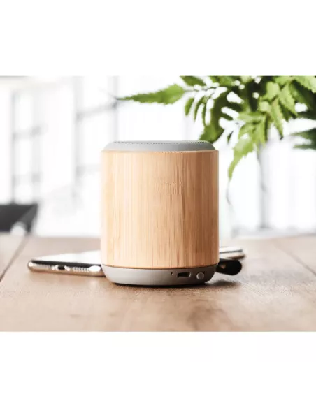 5.0 wireless bamboo speaker RUGLI