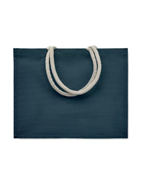Jute bag with cotton handle AURA