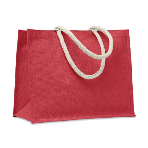 Bolsa de yute y asas algodón MO6443- AURA