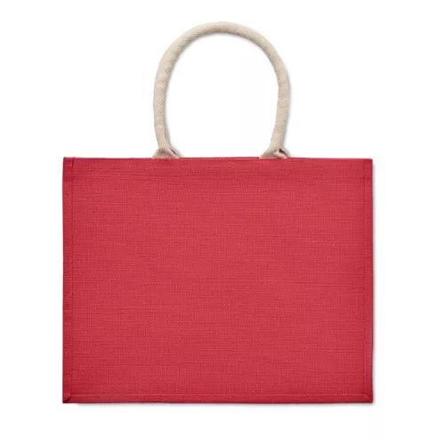 Bolsa de yute y asas algodón MO6443- AURA