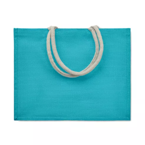 Jute bag with cotton handle AURA