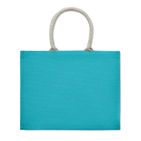 Jute bag with cotton handle AURA
