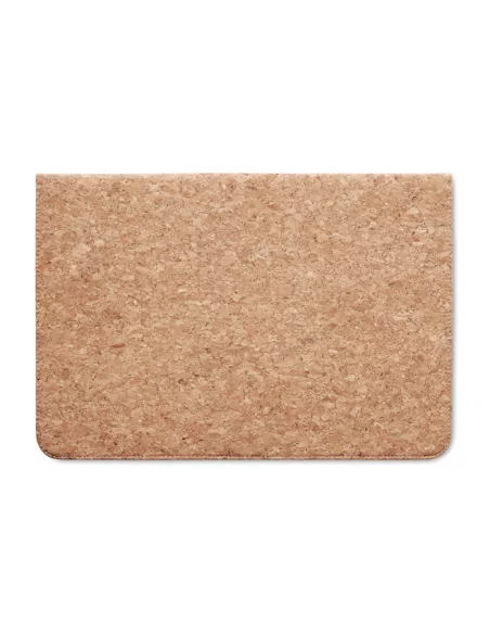 Cork laptop bag magnetic flap GRACE