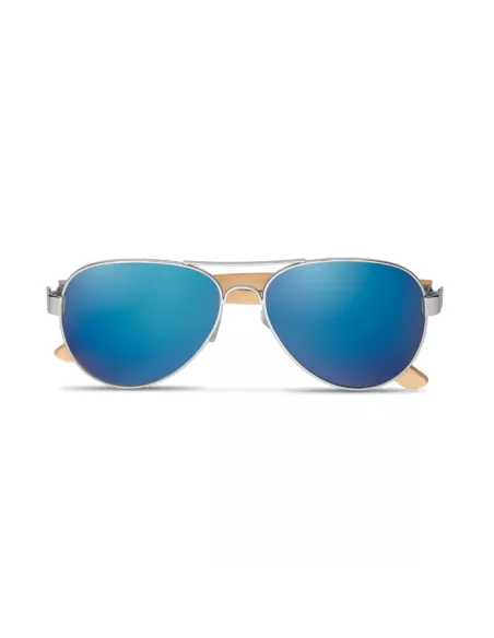 Gafas de sol de bambú en bolsa HONIARA
