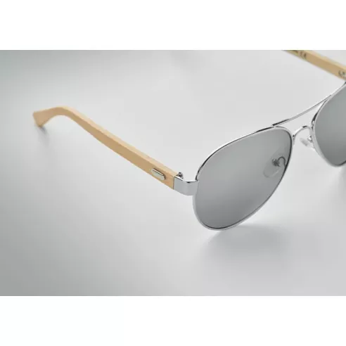 Gafas de sol de bambú en bolsa HONIARA