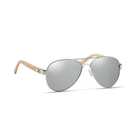 Gafas de sol de bambú en bolsa HONIARA