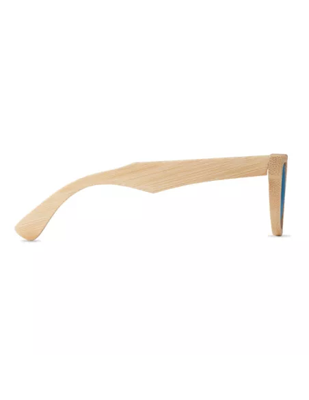 Sunglasses and case in bamboo WANAKA