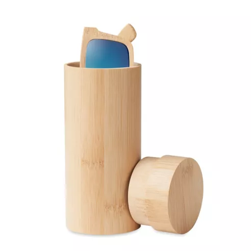 Sunglasses and case in bamboo WANAKA