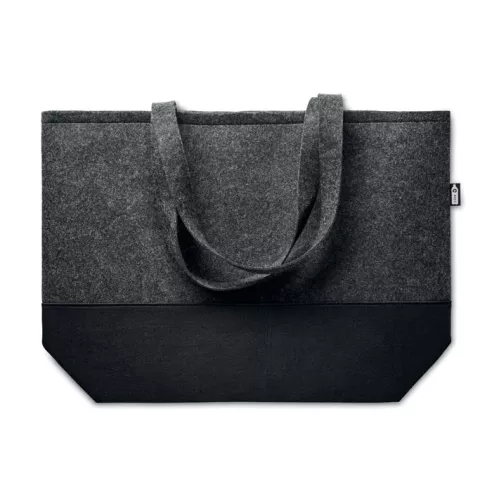 RPET felt shopping bag DUO INDICO