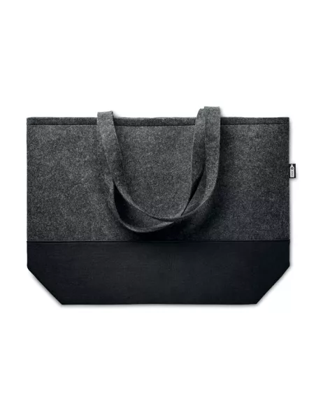 RPET felt shopping bag DUO INDICO