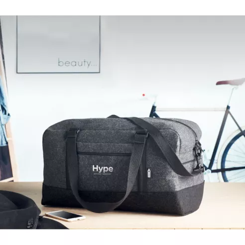 RPET felt weekend bag INDICO BAG