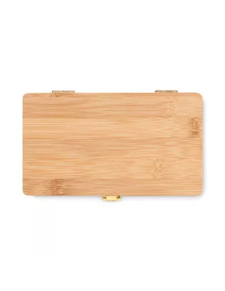 21 pcs tool set in bamboo case GALLAWAY