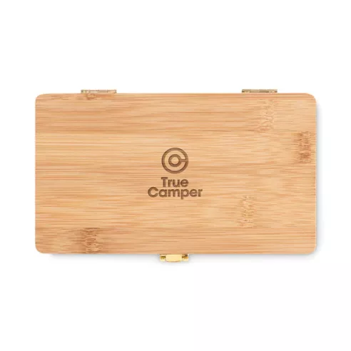 21 pcs tool set in bamboo case GALLAWAY