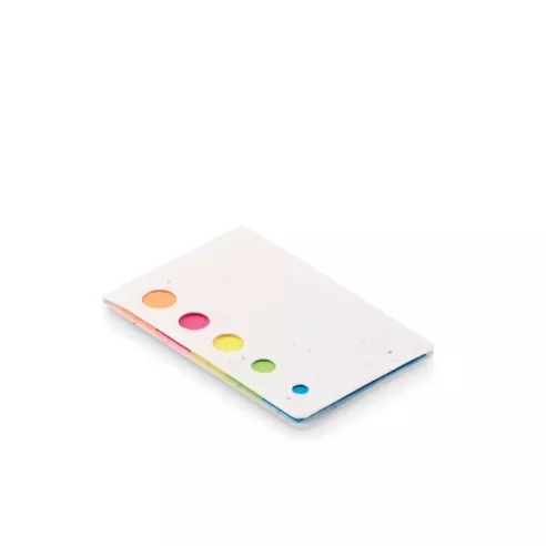 Seed paper page markers pad MEMO SEED
