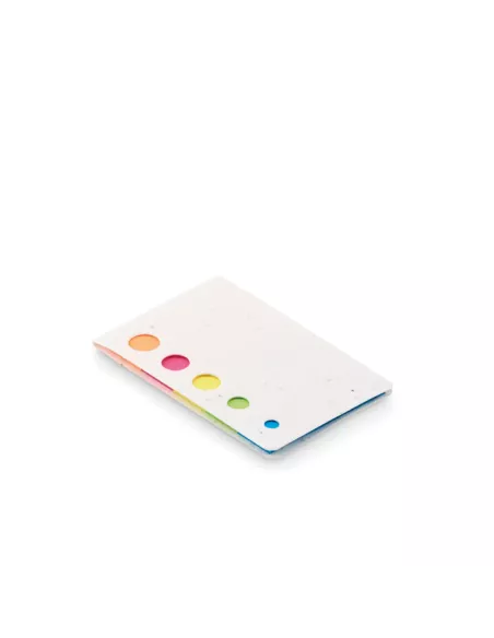 Seed paper page markers pad MEMO SEED