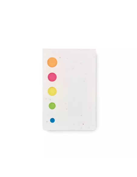 Seed paper page markers pad MEMO SEED