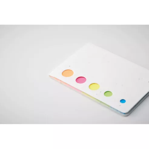 Seed paper page markers pad MEMO SEED