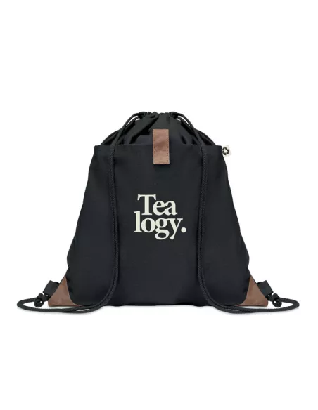 Recycled cotton drawstring bag PANDA BAG