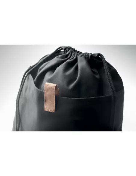 Recycled cotton drawstring bag PANDA BAG
