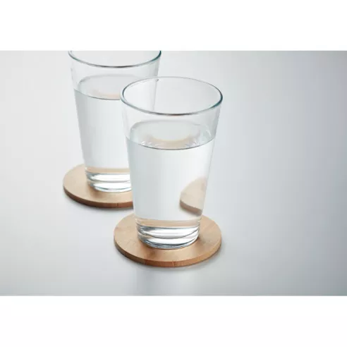 Juego de 6 posavasos de bambú BAYIN SET