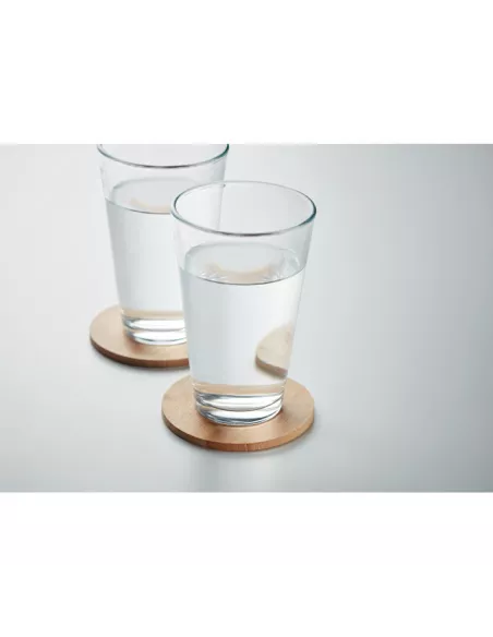 Juego de 6 posavasos de bambú BAYIN SET