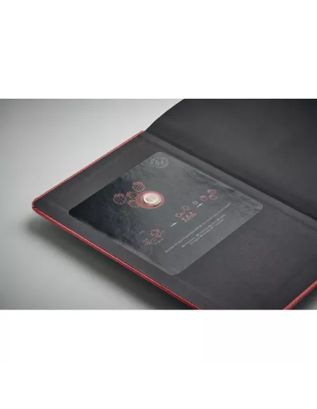 Libreta A5 hojas papel recicl. GROW