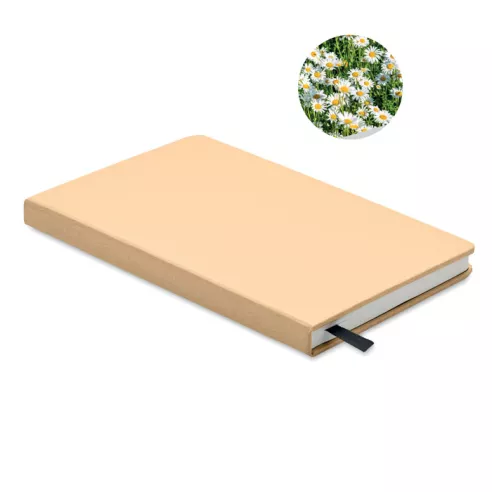 Libreta A5 hojas papel recicl. GROW