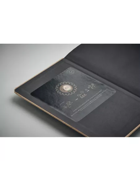 Libreta A5 hojas papel recicl. GROW