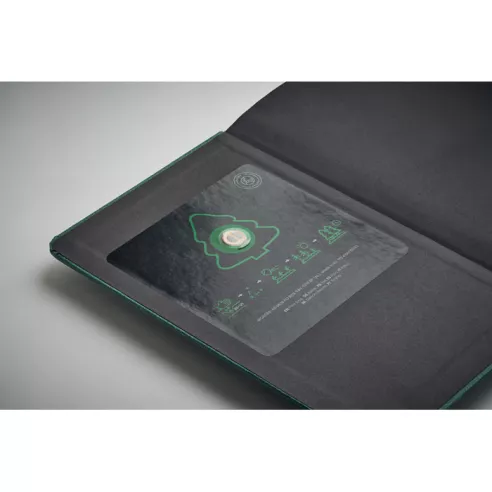 Libreta A5 hojas papel recicl. GROW