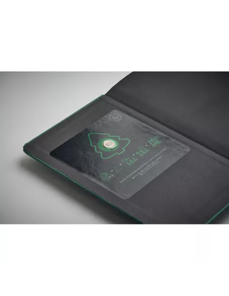 Libreta A5 hojas papel recicl. GROW