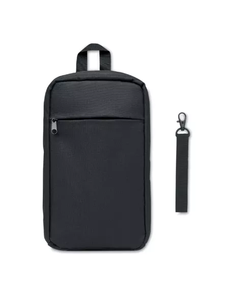 Cross chest bag in 600D Rpet CEBAG