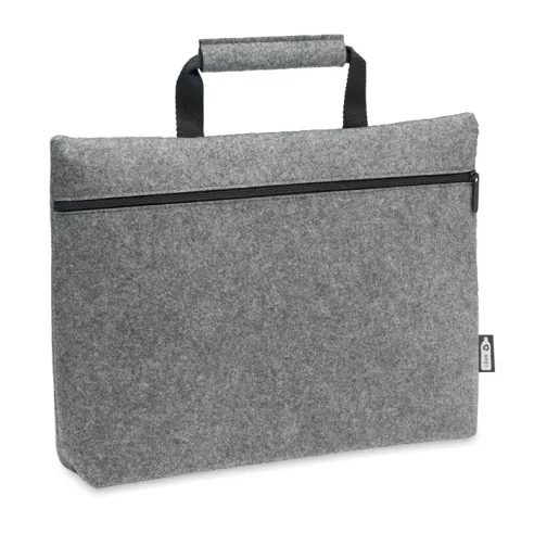 RPET felt zippered laptop bag TAPLA