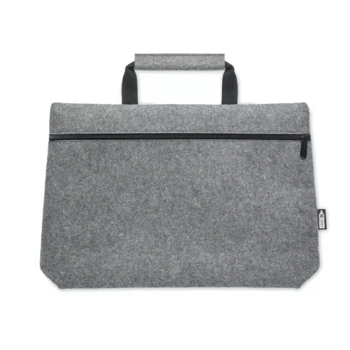 RPET felt zippered laptop bag TAPLA