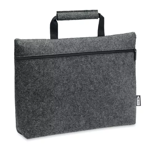 RPET felt zippered laptop bag TAPLA
