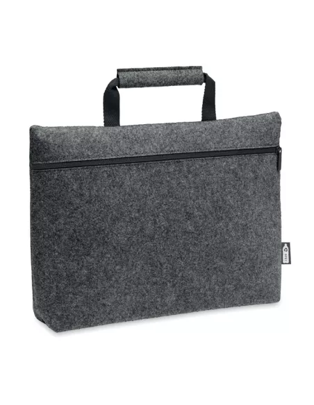 RPET felt zippered laptop bag TAPLA
