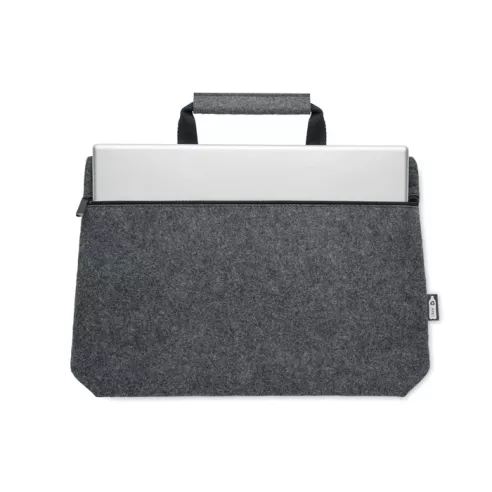 RPET felt zippered laptop bag TAPLA