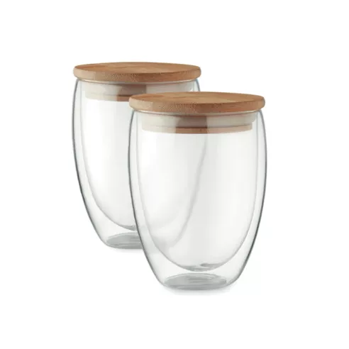 Set of 2 glasses 350 ml in box TIRANA SET